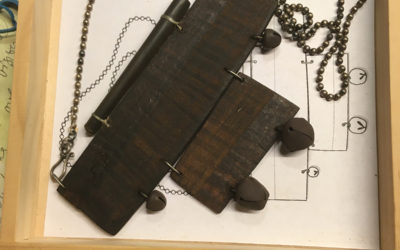 Handmade Wooden Necklace Example.01