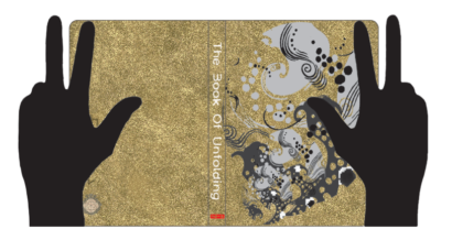 Book of Unfolding-cover with hands wonderful card art