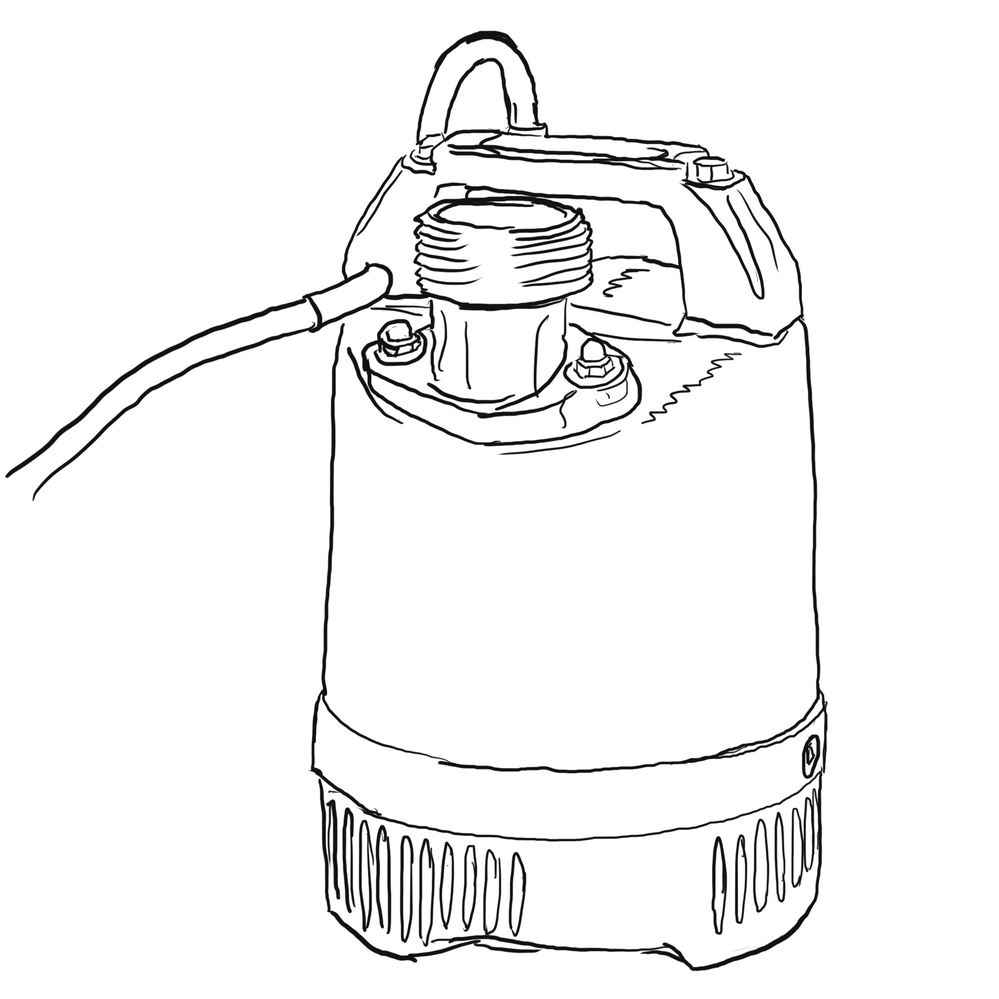 Simple Submersible Pump